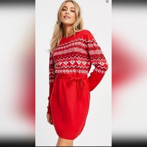 Christmas sweater dress
